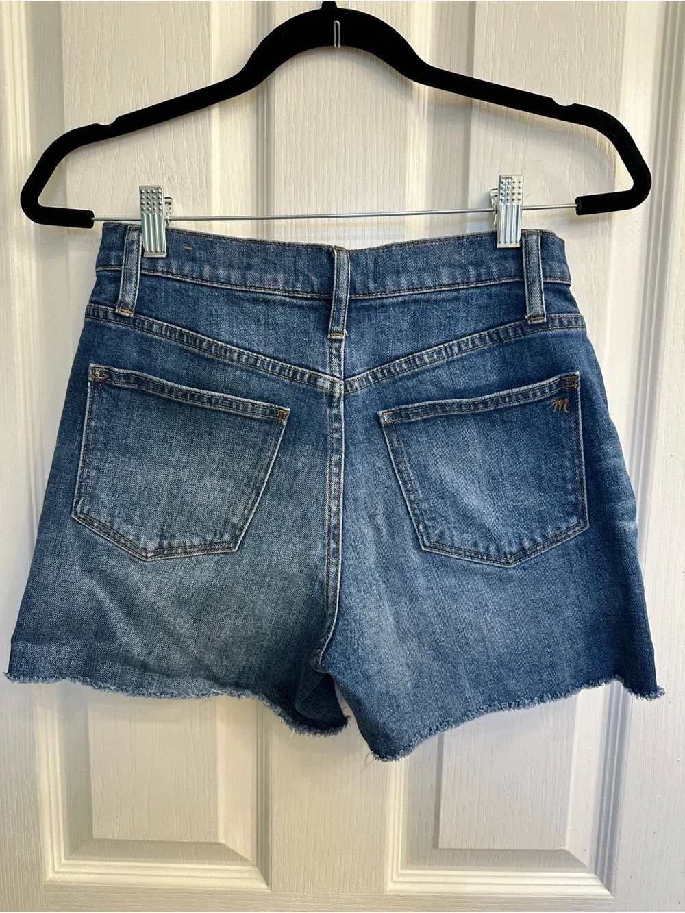 Madewell High Rise Denim Shorts - Medium Wash - 25